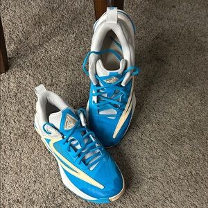 Reebok Blue and Cream Running Shoes